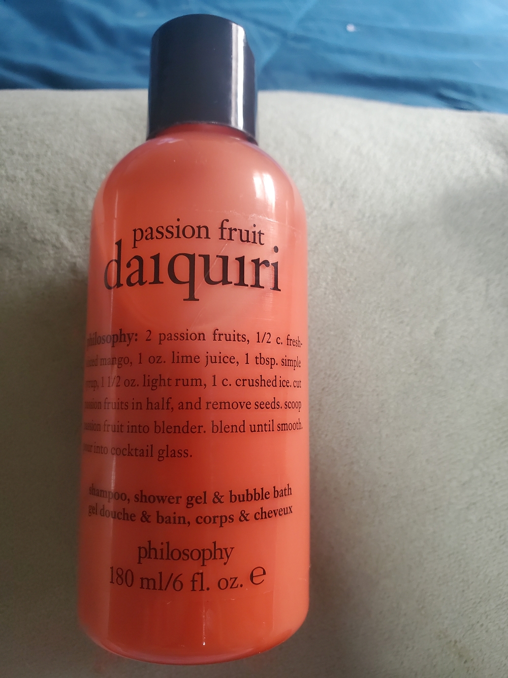 Philosophy Passion Fruit Daiquiri Shower Gel & Bubble Bath - Coral Orange